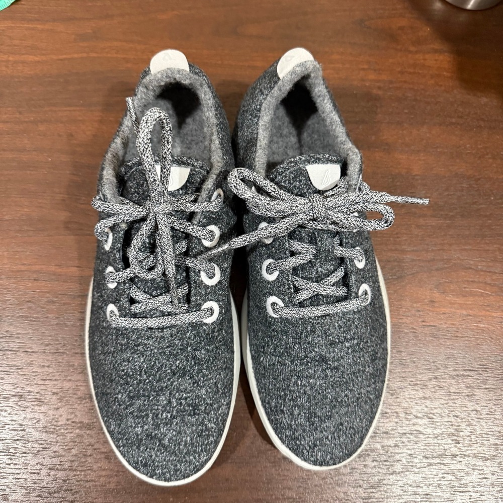 Allbirds Wool Runners Women's Charcoal Grey Sneakers Size 8‎